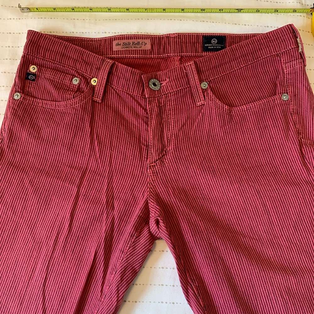 Ag The Stilt Oak Custom Color Raspberry Pinstripe… - image 3